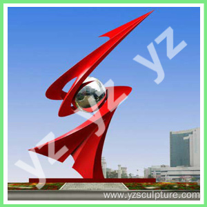 Outdoor decoration Garden 316 Stainless Steel Statue